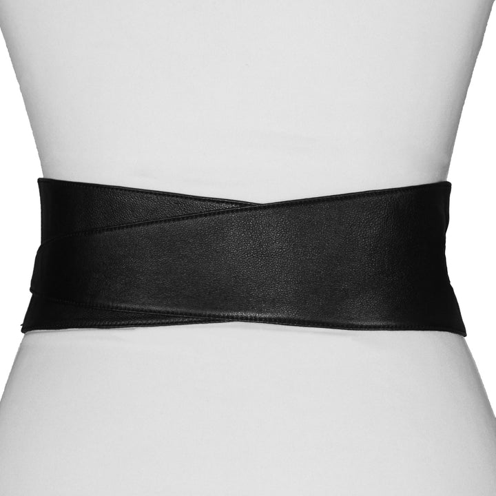 Tie belt from soft leather (BEL10)