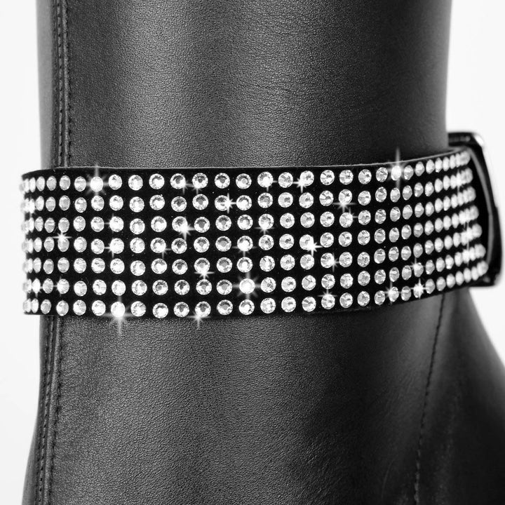 Boot belts with Swarovski® crystals (P14)